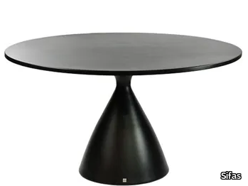 HIPS - Round aluminium garden table _ Sifas