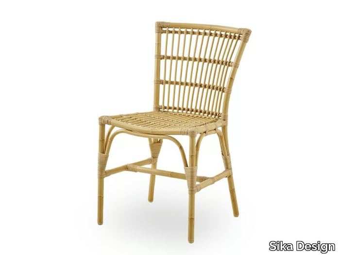 ELISABETH EXTERIOR - Alu-Rattan and ArtFibre garden chair _ Sika Design