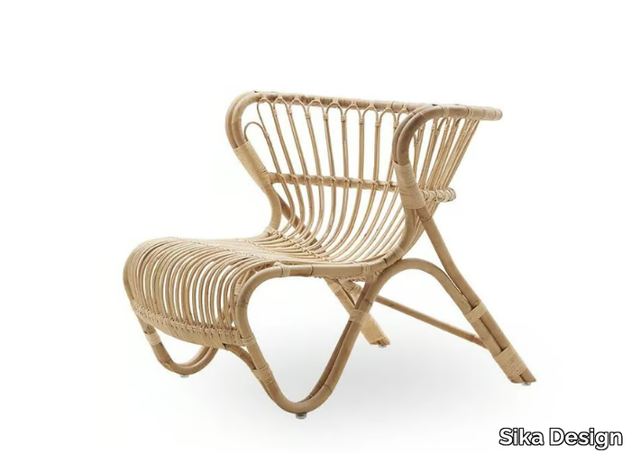 FOX - Rattan armchair _ Sika Design