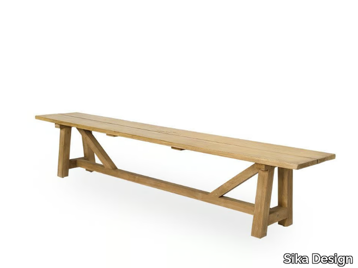 GEORGE - Teak bench _ Sika Design