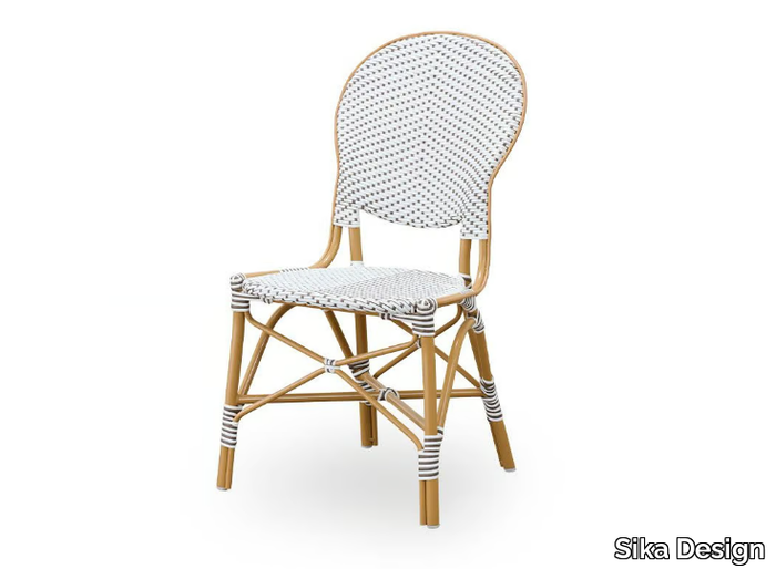 ISABELL - Aluminium and ArtFibre garden chair _ Sika Design