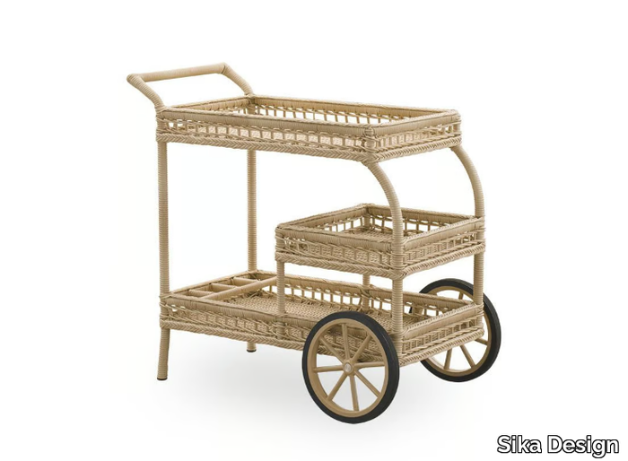 JAMES EXTERIOR - ArtFibre® garden trolley _ Sika Design