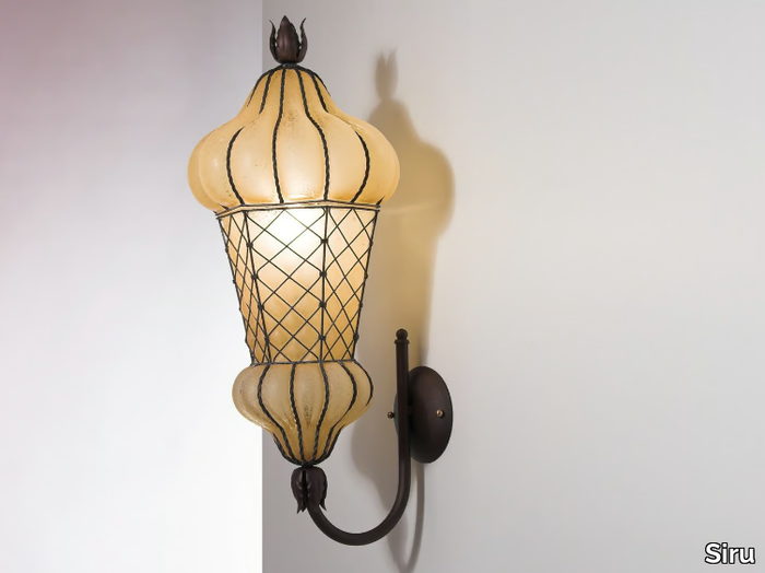 BABÀ MB/EB 105 - Murano glass wall lamp _ Siru