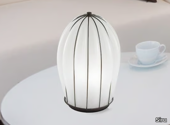 SALICE RT 429 - Murano glass table lamp _ Siru