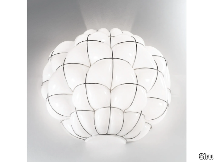 POUFF RA 383 - Murano glass wall light _ Siru