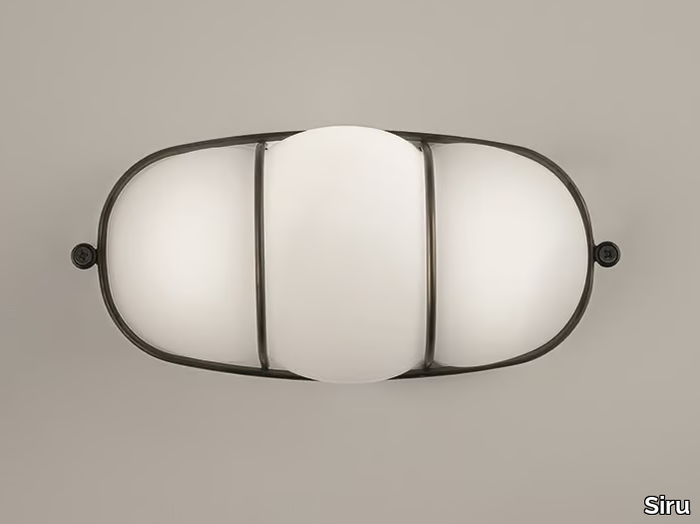 CAGE - LED blown glass wall light _ Siru