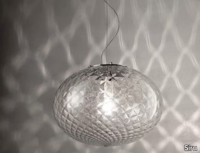 BOLLA LS 621 - Murano glass pendant lamp _ Siru