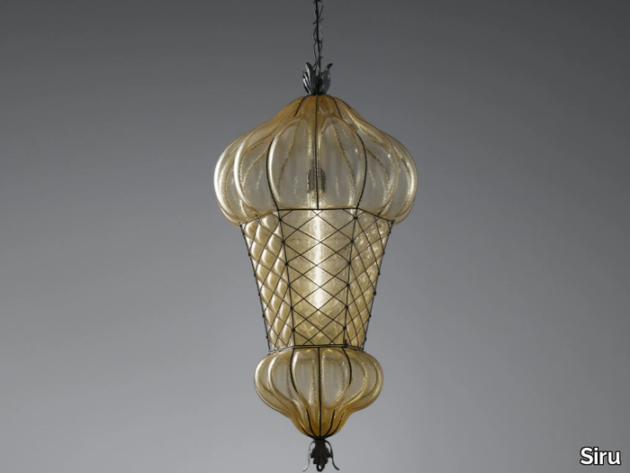 BABÀ MS/ES 105 - Murano glass pendant lamp _ Siru