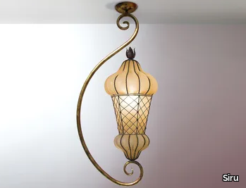 BABÀ MC 105 - Murano glass ceiling lamp _ Siru