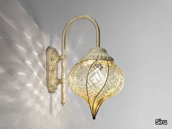 GOCCIA EB 111 - Murano glass outdoor wall lamp _ Siru