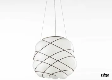 NUAGE MS 436 - Murano glass pendant lamp _ Siru