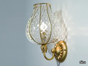 ODALISCA MB 128 - Murano glass wall lamp _ Siru