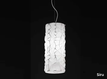 ORIONE RS 387 - Murano glass pendant lamp _ Siru