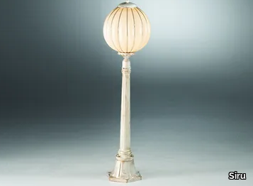 SFERA EP 355 - Murano glass garden lamp post _ Siru