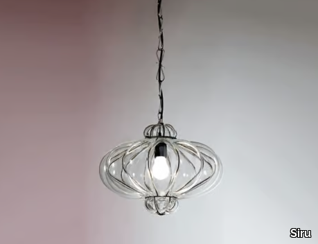 SULTANO MS 106 - Murano glass pendant lamp _ Siru