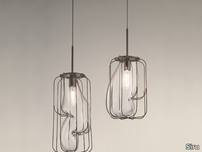 PAUSE - LED blown glass pendant lamp _ Siru