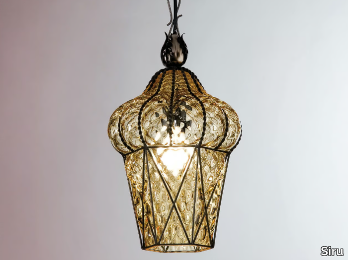 PIAZZA MS 114 - Murano glass pendant lamp _ Siru