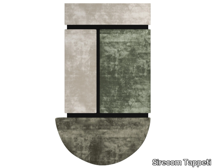 ISLAND MINT - Hand-tufted rug in bamboo and wool _ Sirecom Tappeti