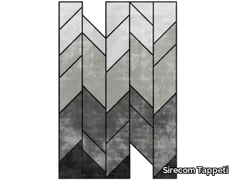 TANGRAM ARDESIA - Hand-tufted rug _ Sirecom Tappeti