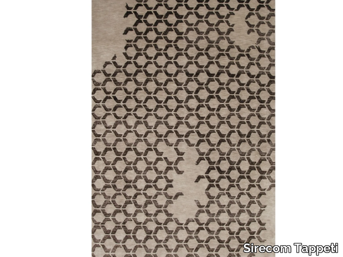 ICON TURTLE BROWN - Rectangular handmade rug _ Sirecom Tappeti