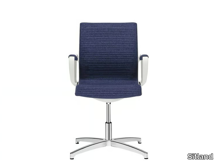 SOUL - With 4-spoke base chair with armrests _ Sitland