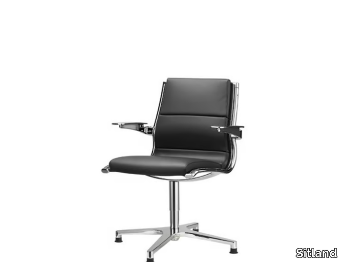 SIT.IT - Office chair with armrests with 4-Spoke base _ Sitland