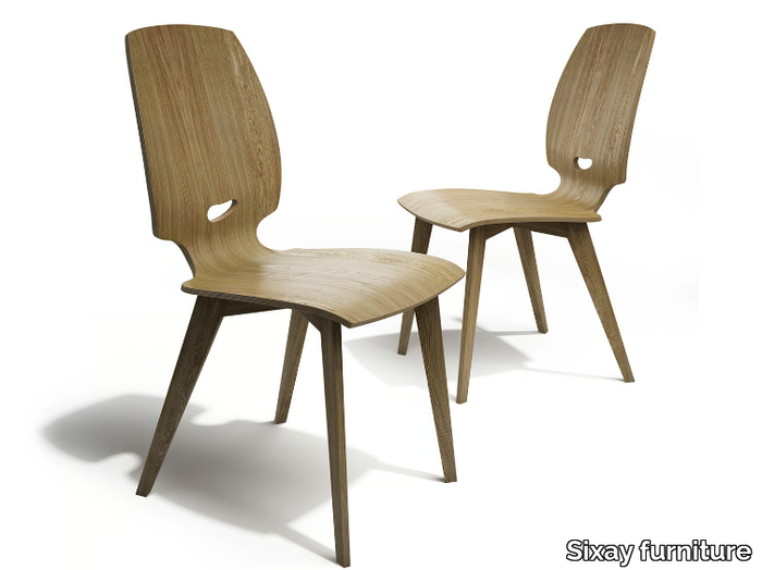 FINN - Ergonomic plywood chair _ Sixay furniture