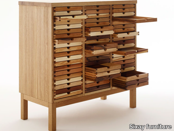 SIXTEMATIC - Wooden chest of drawers _ Sixay furniture