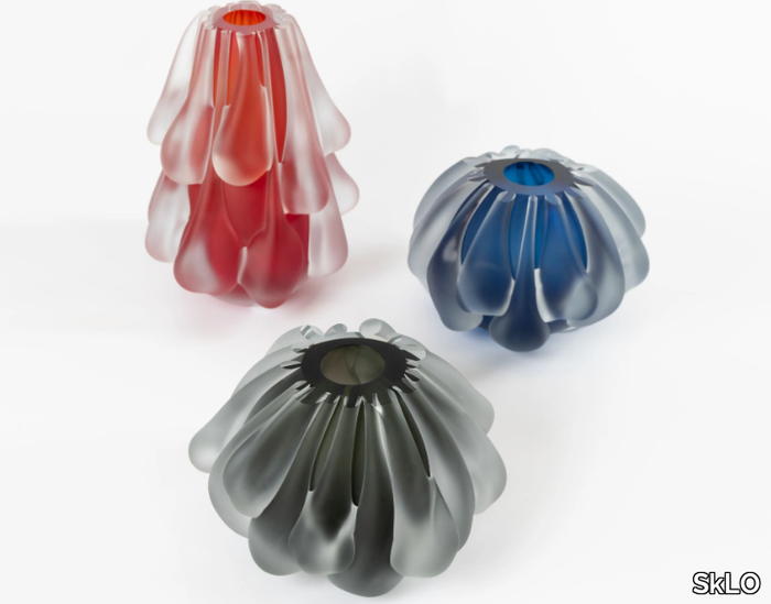 DEW - Blown glass vase _ SkLO