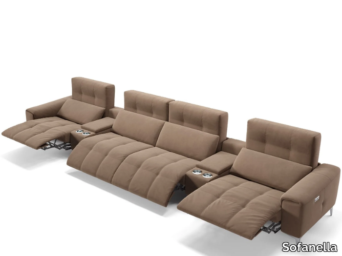 SALENTO KINO - 4 seater fabric sofa _ Sofanella