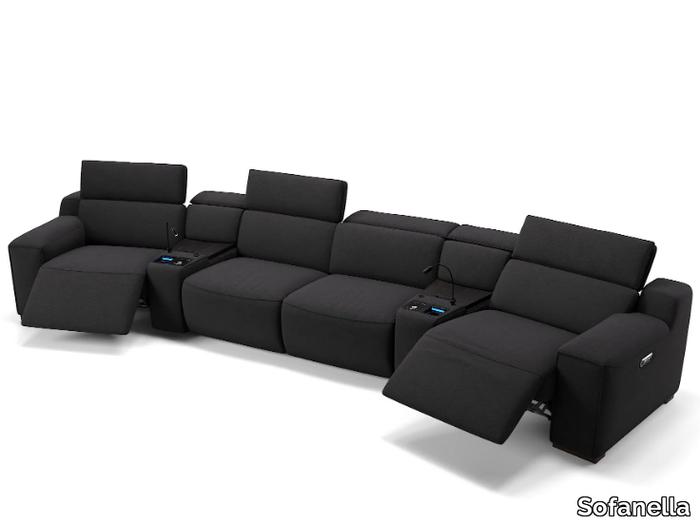 LORETO KINO - Contemporary style 4 seater sofa _ Sofanella