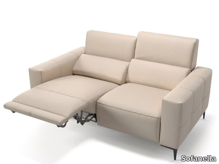 TOLEDO - 2 seater leather sofa _ Sofanella