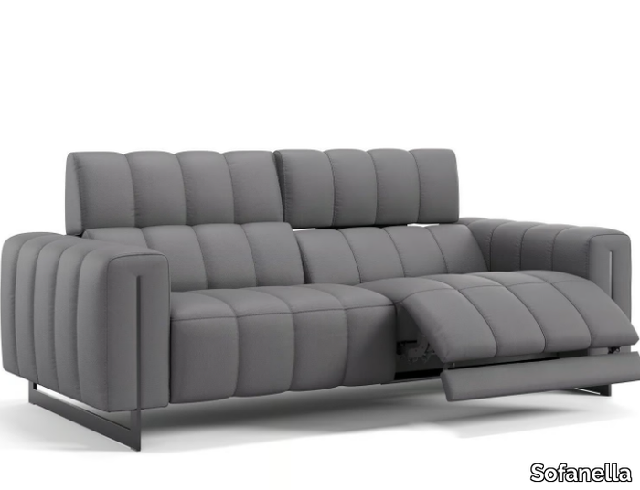 VENETO - 3 seater leather sofa _ Sofanella