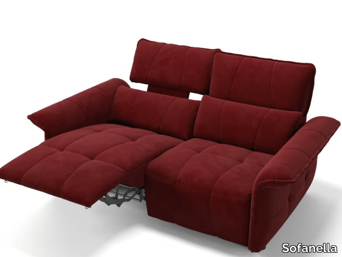 ADRIA - 2 seater fabric sofa _ Sofanella