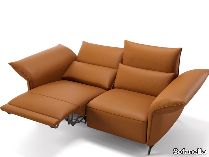 CUNEO - 2 seater leather sofa _ Sofanella