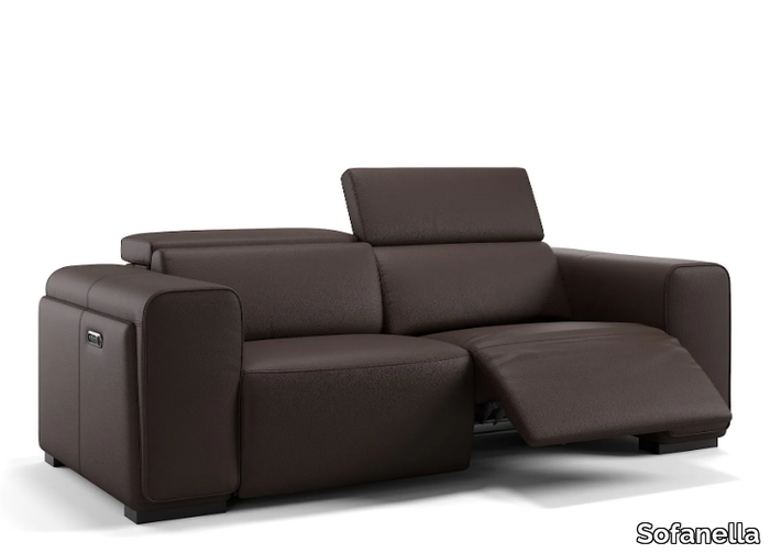 IMPERIA - 3 seater leather sofa _ Sofanella