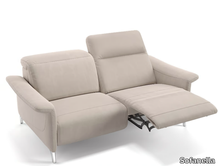 SAMANA - 2 seater leather sofa _ Sofanella