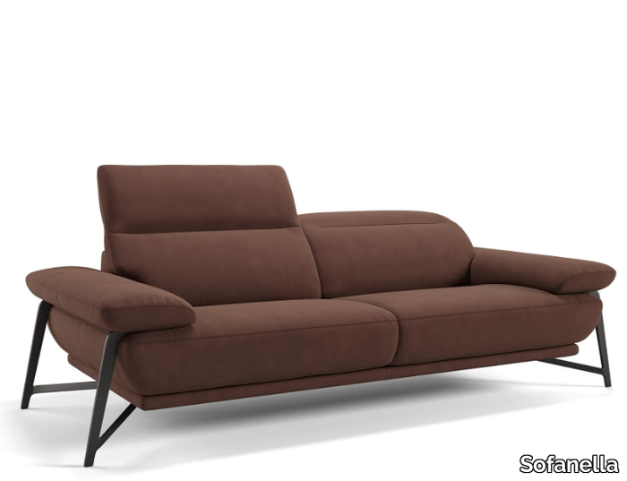 BIANCO - 3 seater fabric sofa _ Sofanella