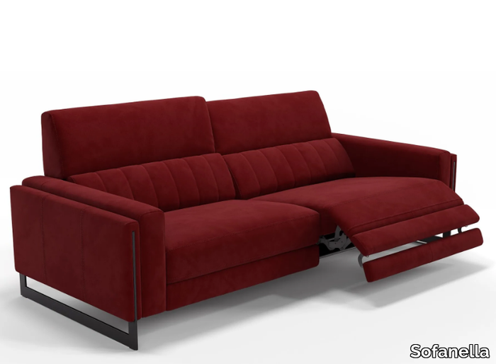 MARA - 3 seater fabric sofa _ Sofanella