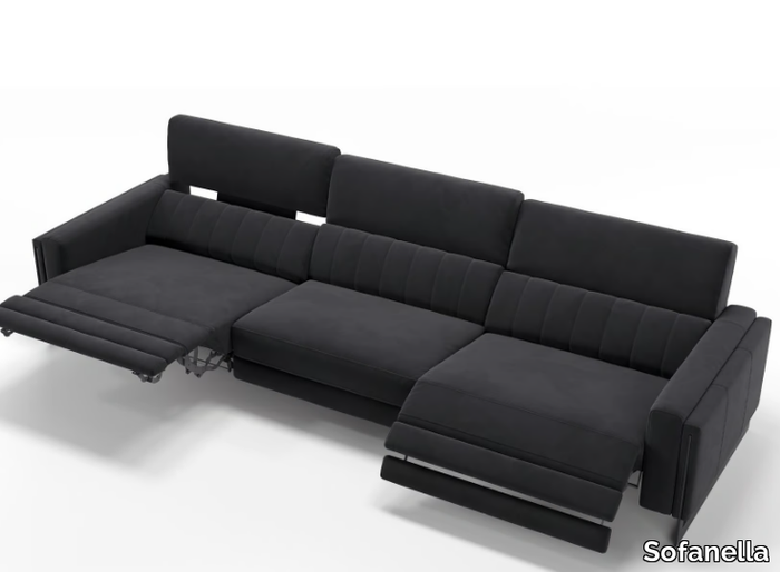 MARA XXL - 3 seater fabric sofa _ Sofanella