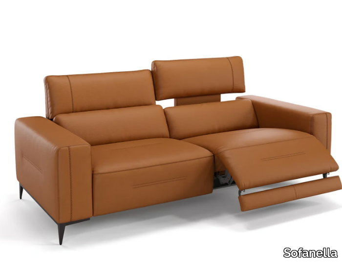 TERAMO - 3 seater leather sofa _ Sofanella