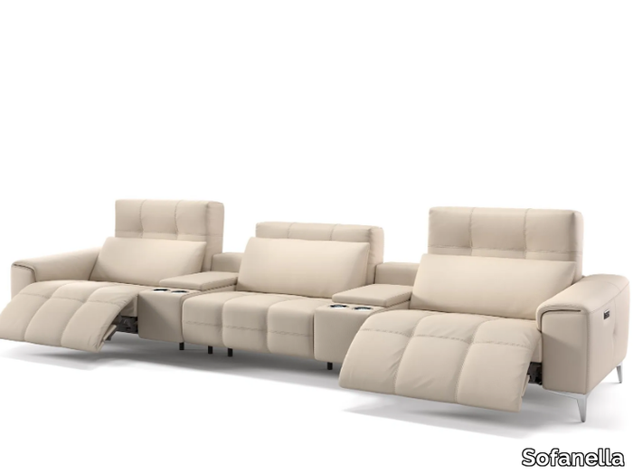 SALENTO KINO - 3 seater leather sofa _ Sofanella