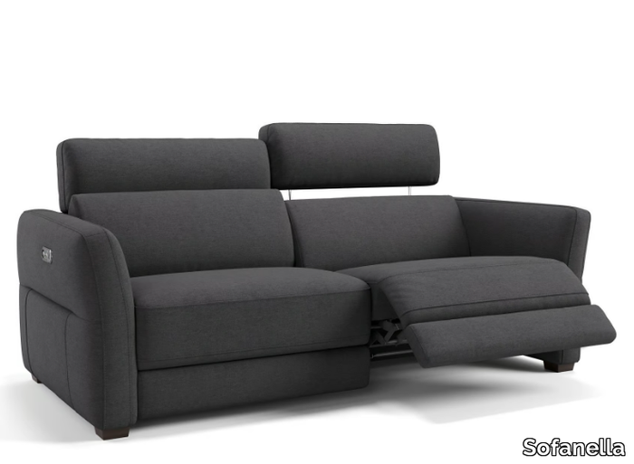 NOVARA - 3 seater fabric sofa _ Sofanella