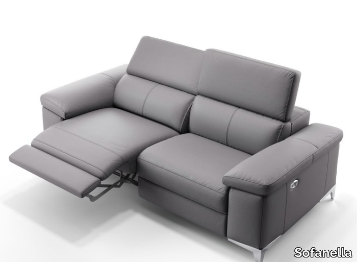 VENOSA - 2 seater leather sofa _ Sofanella