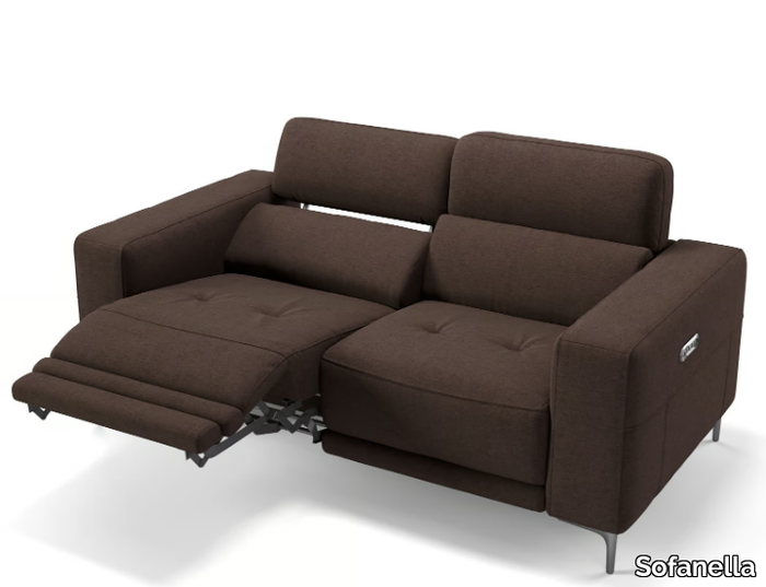 VIGO - 2 seater fabric sofa _ Sofanella