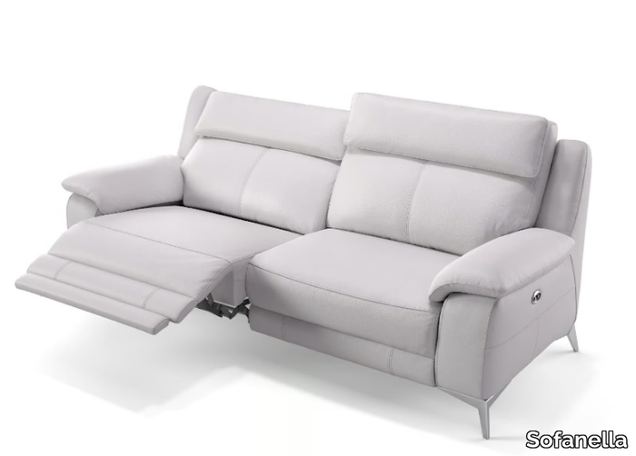 ALIANO - 3 seater leather sofa _ Sofanella