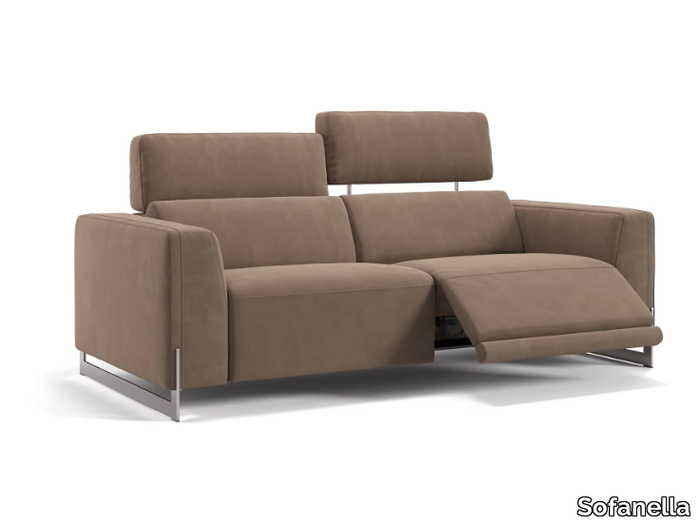 AMELIA - 3 seater fabric sofa _ Sofanella