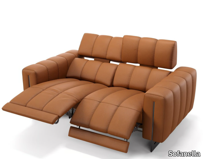 VENETO - 2 seater leather sofa _ Sofanella