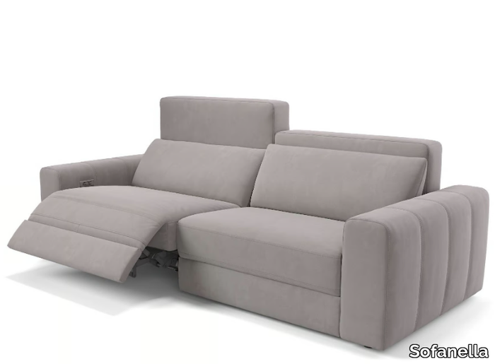 CAPRI - 3 seater fabric sofa _ Sofanella