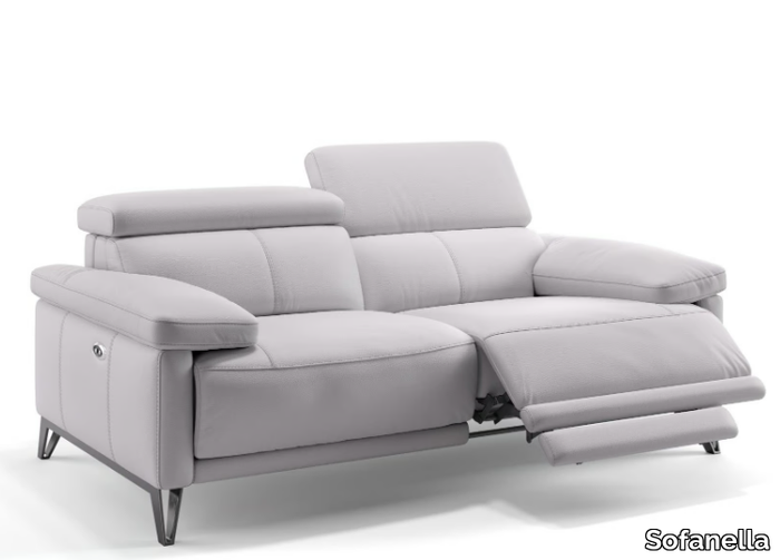 CELANO - 2 seater leather sofa _ Sofanella